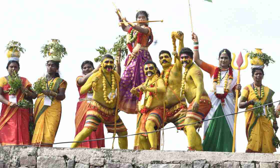 Independence Day Celebrations At Golconda Fort Hyderabad Photos46