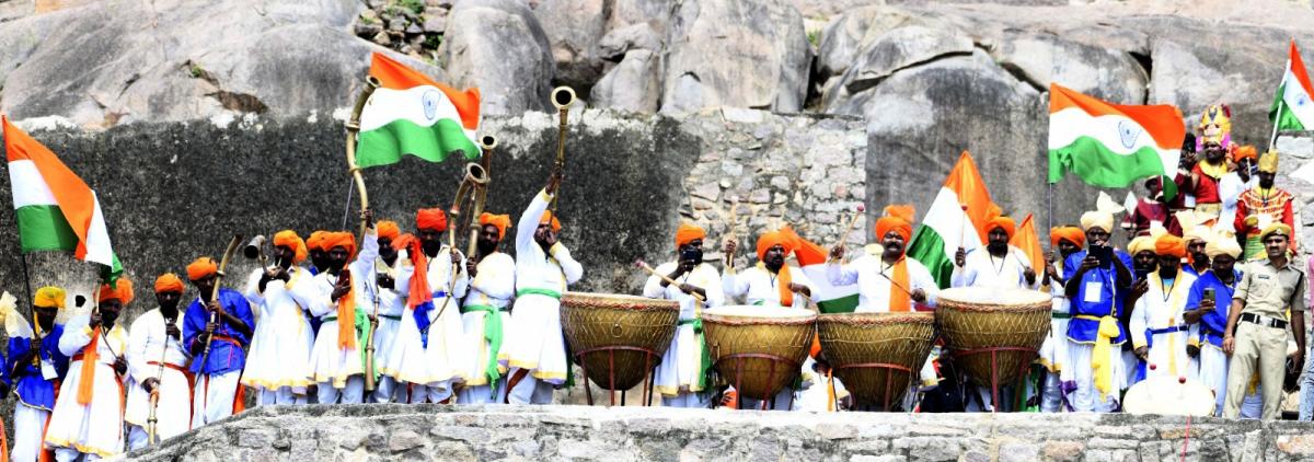 Independence Day Celebrations At Golconda Fort Hyderabad Photos47