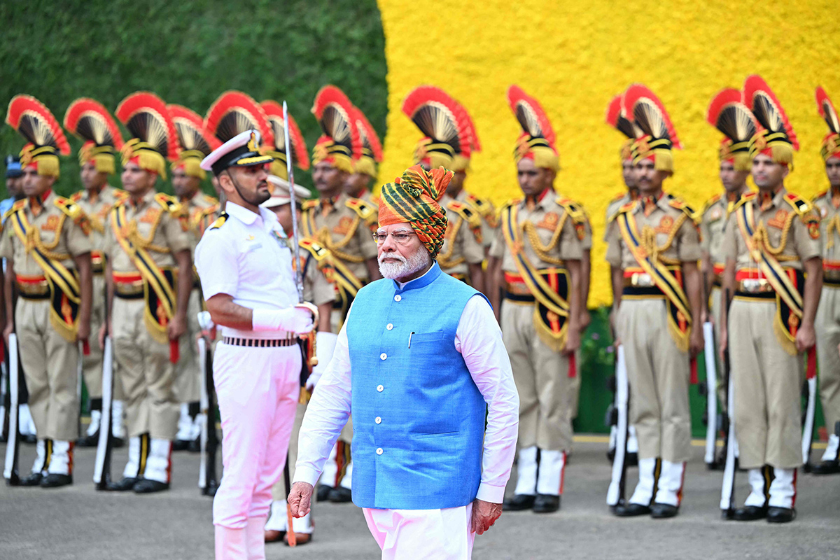 Independence Day 2024 PM Modi Flag Hoisting Live Updates17
