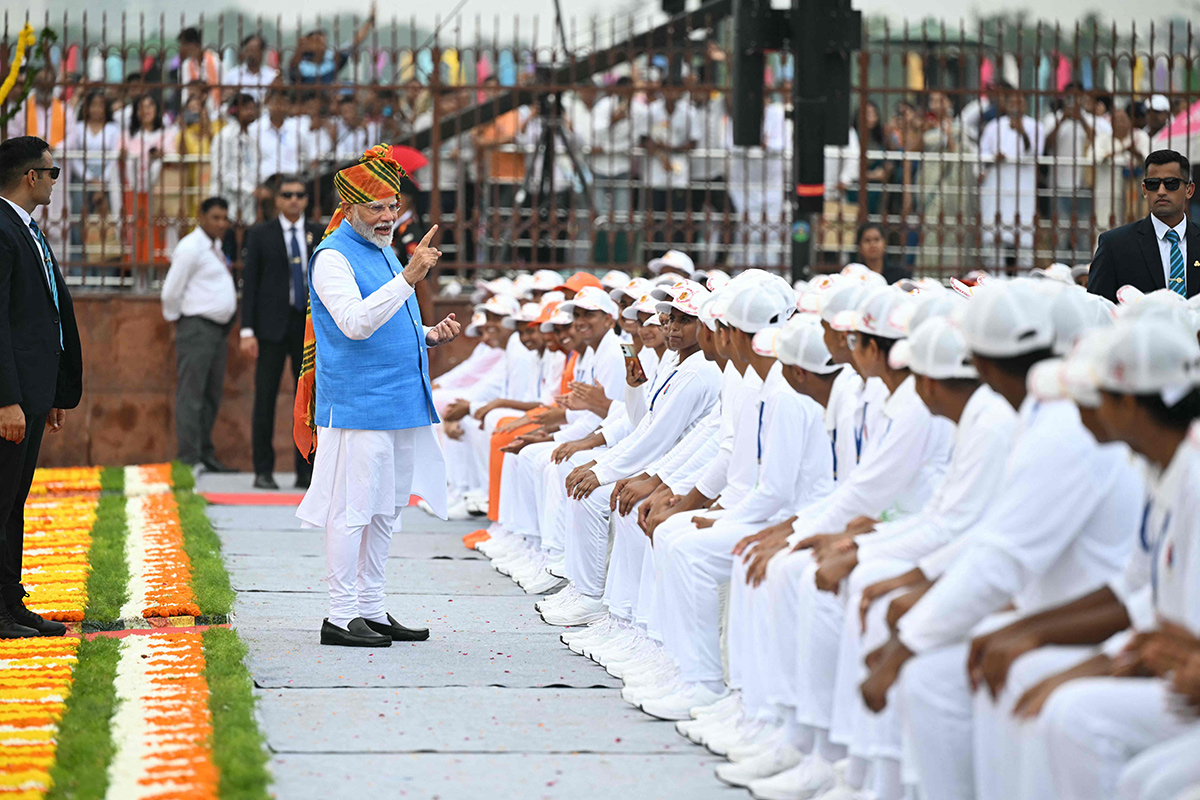 Independence Day 2024 PM Modi Flag Hoisting Live Updates19