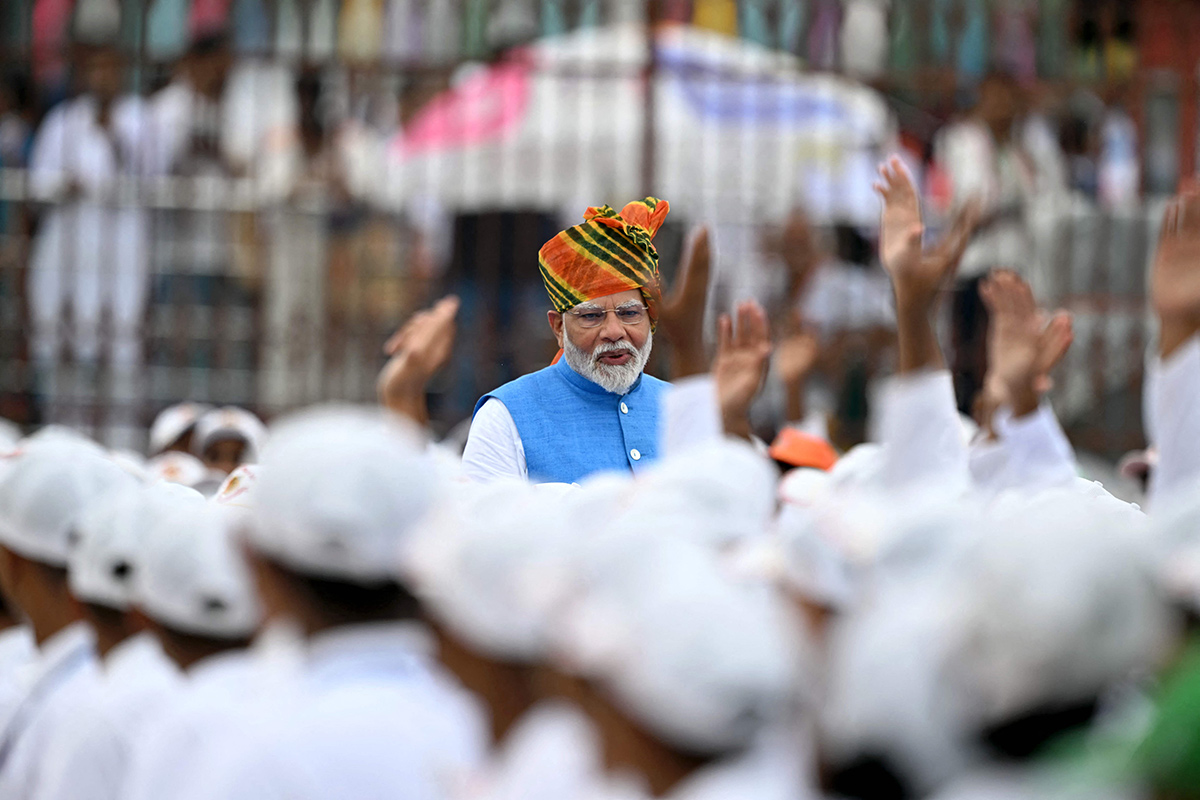 Independence Day 2024 PM Modi Flag Hoisting Live Updates21