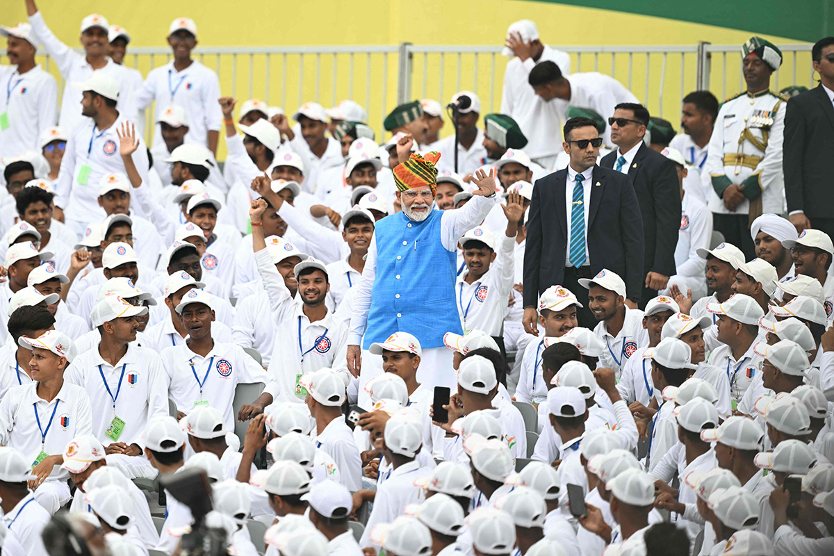Independence Day 2024 PM Modi Flag Hoisting Live Updates22