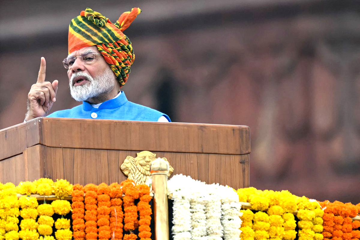 Independence Day 2024 PM Modi Flag Hoisting Live Updates23