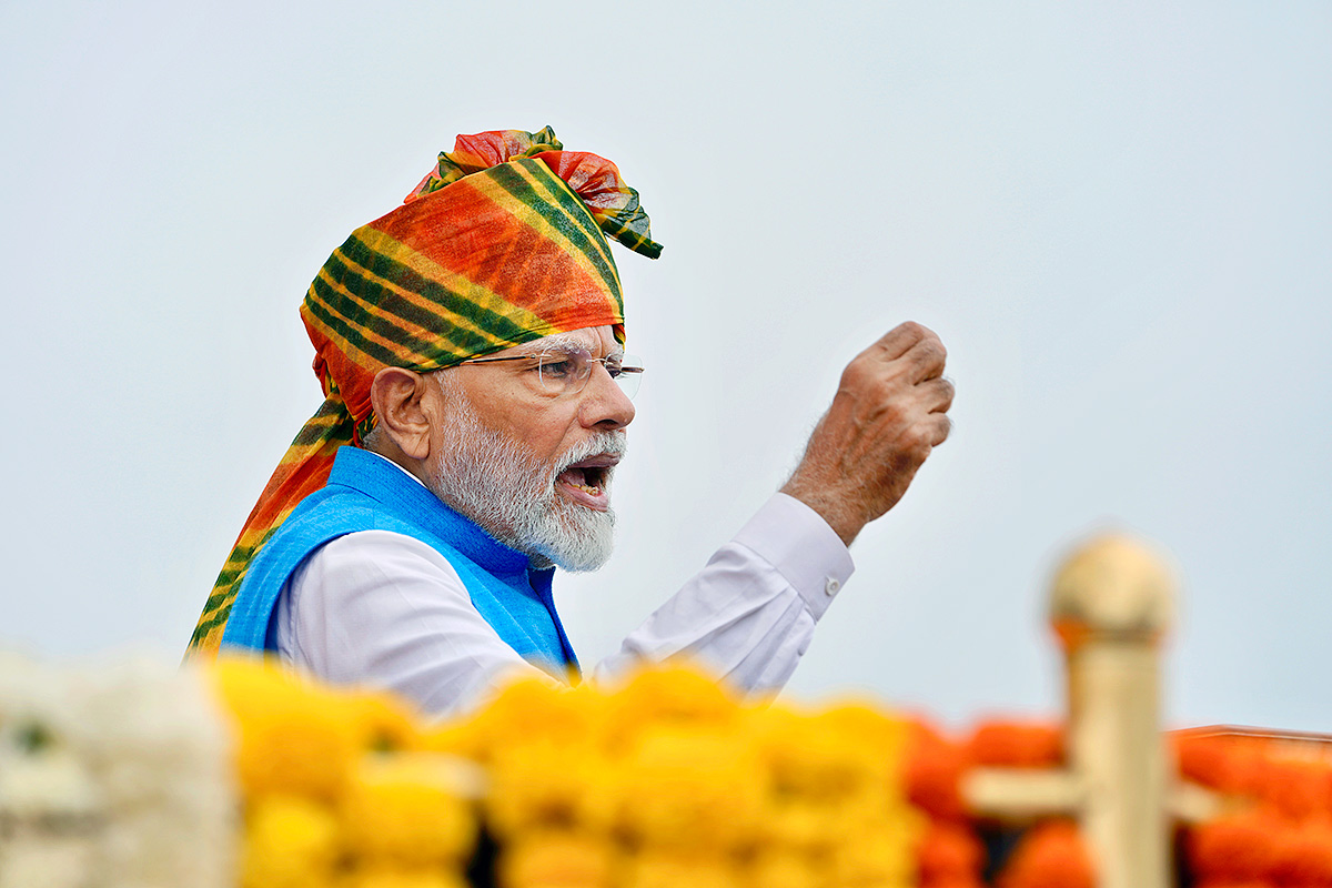 Independence Day 2024 PM Modi Flag Hoisting Live Updates29
