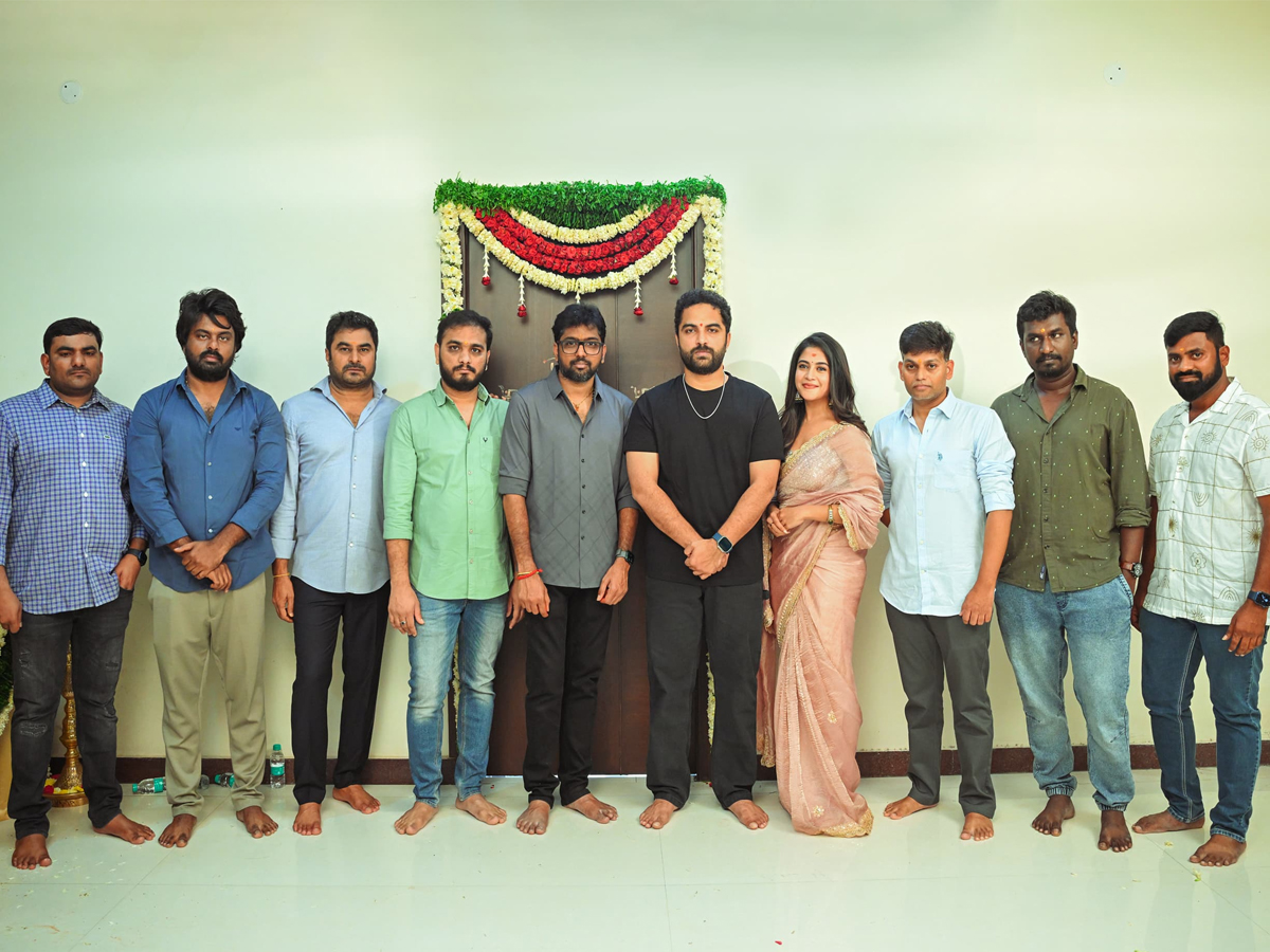 Vishwak Sen New Movie Begins With An Auspicious Pooja Ceremony Photos2