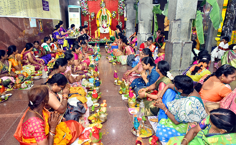 Varalakshmi Vratham Celebrations in Telugu States: Photos14