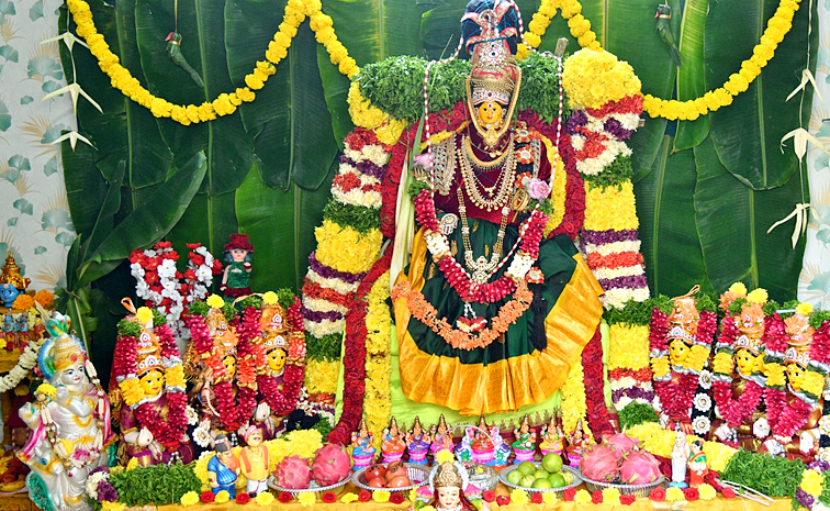 Varalakshmi Vratham Celebrations in Telugu States: Photos8