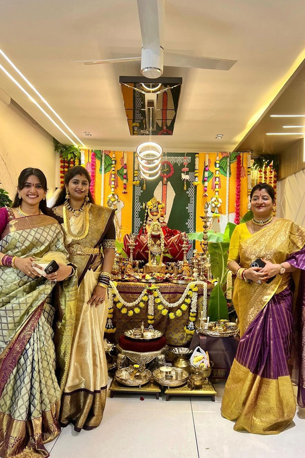 Tollywood Celebrities Varalakshmi Vratham Celebration Gallery2