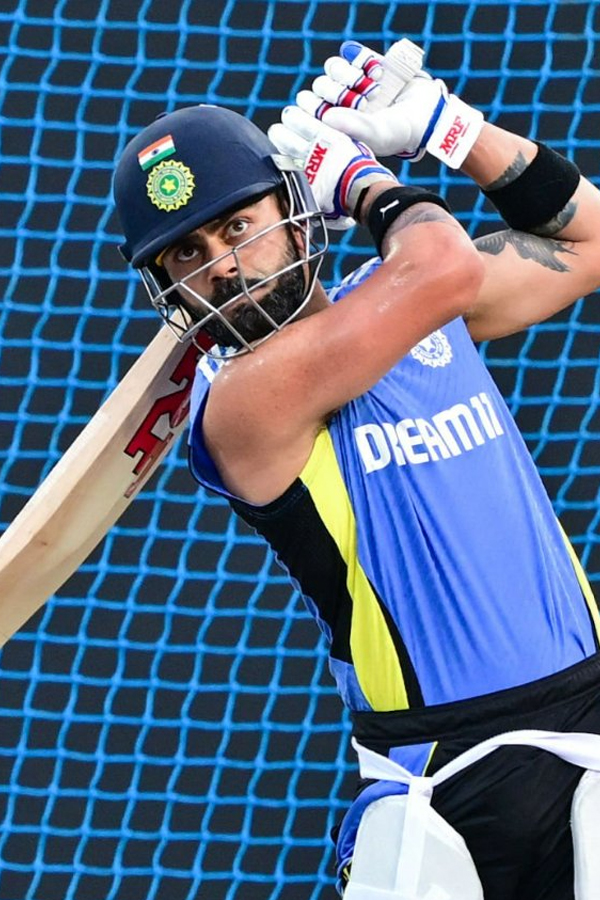 Gambhir And Kohli Share Light Moment in Practice ahead of the IND vs SL ODI Series Photos12