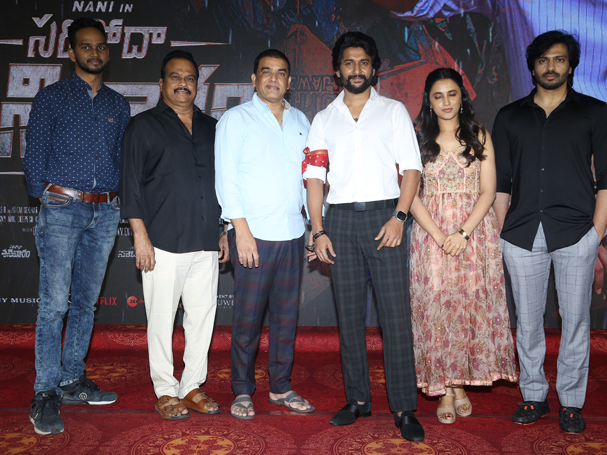 Saripodhaa Sanivaaram Press Meet Photos10