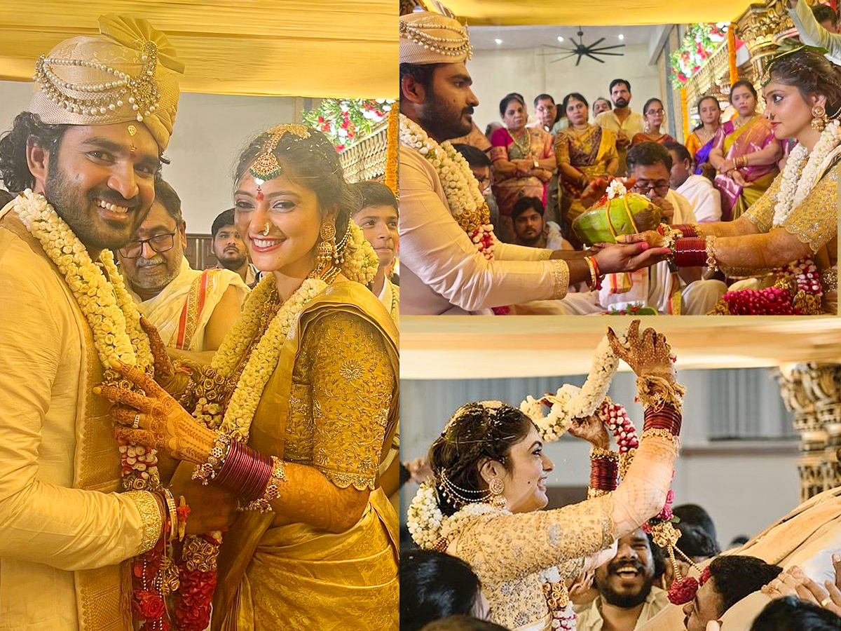 Kiran Abbavaram And Rahasya Gorak Wedding Shares in social Media to convey The wishes Photos1