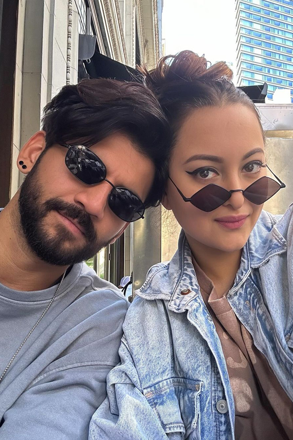 Actress Sonakshi Sinha And Zaheer Iqbal Enjoying Honeymoon In US3