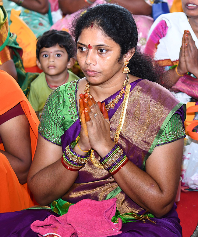 Varalakshmi Vratam performed atop Indrakeeladri Vijayawada33