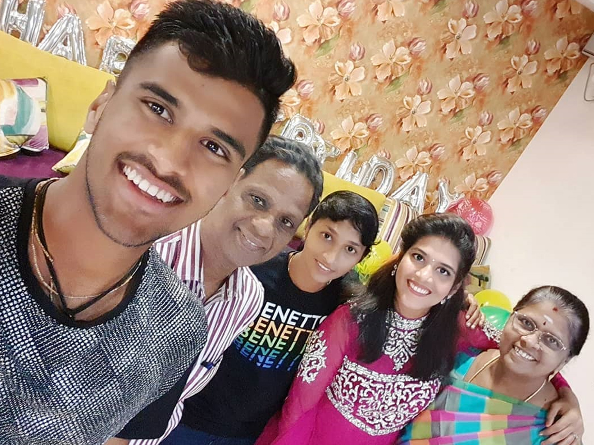 Intresting Facts About Team India Cricketer Washington Sundar sister Shailaja Photos2