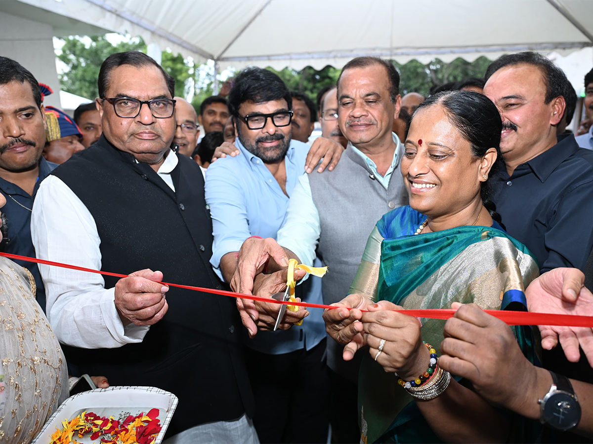 Mega star at Inauguration of MP and MLA Colony Club at Jubilee Hills1