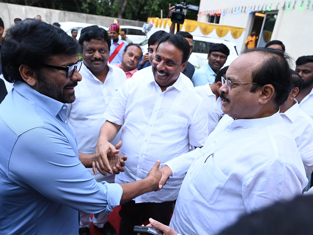 Mega star at Inauguration of MP and MLA Colony Club at Jubilee Hills9