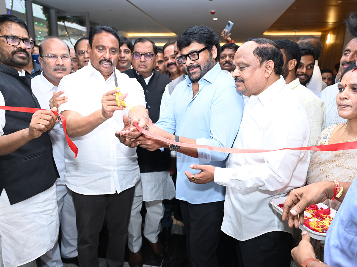 Mega star at Inauguration of MP and MLA Colony Club at Jubilee Hills2