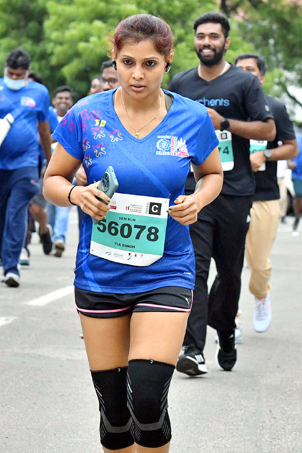NMDC HYDERABAD MARATHON 2024 5K RUN At Hitex Exhibition Ground At Madhapur Photos2