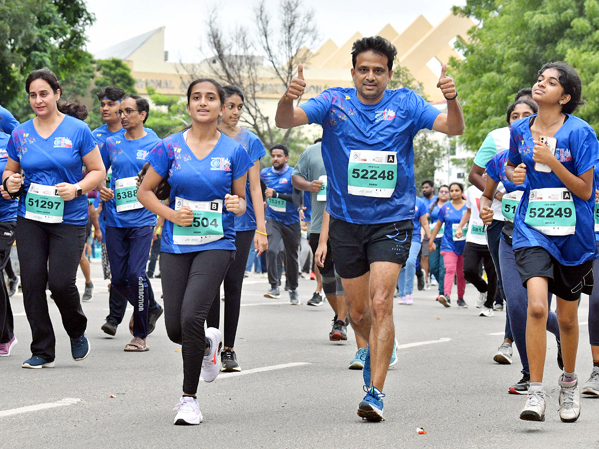 NMDC HYDERABAD MARATHON 2024 5K RUN At Hitex Exhibition Ground At Madhapur Photos21