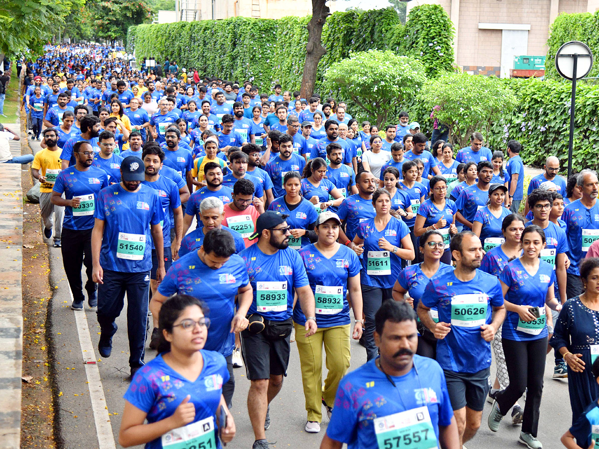 NMDC HYDERABAD MARATHON 2024 5K RUN At Hitex Exhibition Ground At Madhapur Photos23
