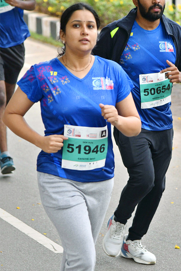 NMDC HYDERABAD MARATHON 2024 5K RUN At Hitex Exhibition Ground At Madhapur Photos25