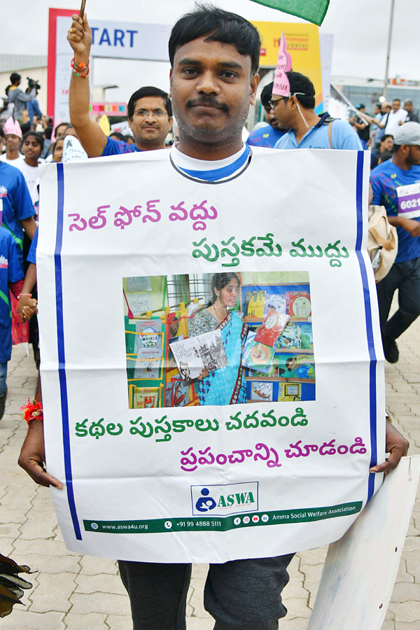 NMDC HYDERABAD MARATHON 2024 5K RUN At Hitex Exhibition Ground At Madhapur Photos28