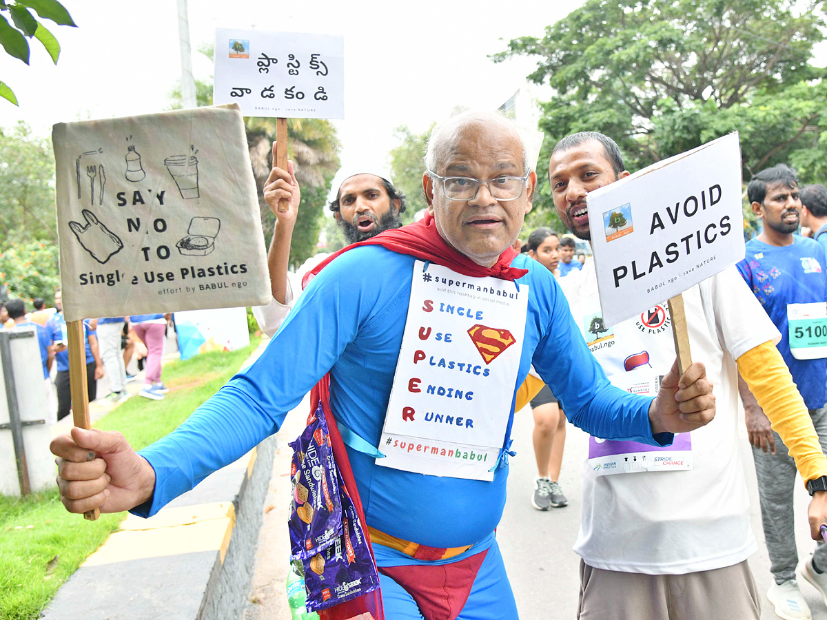 NMDC HYDERABAD MARATHON 2024 5K RUN At Hitex Exhibition Ground At Madhapur Photos5