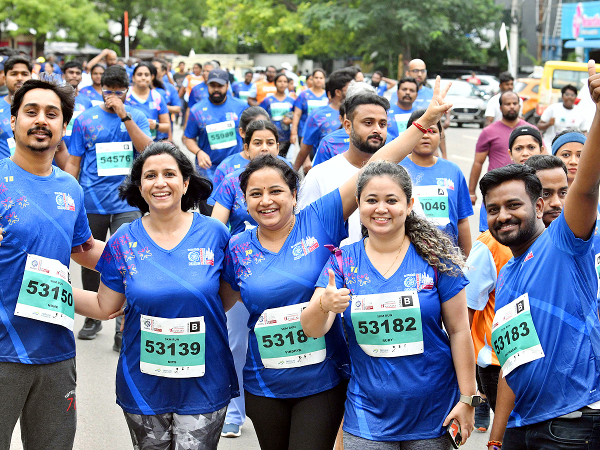 NMDC HYDERABAD MARATHON 2024 5K RUN At Hitex Exhibition Ground At Madhapur Photos7