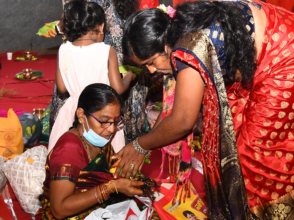 Varalakshmi Vratam performed atop Indrakeeladri Vijayawada13
