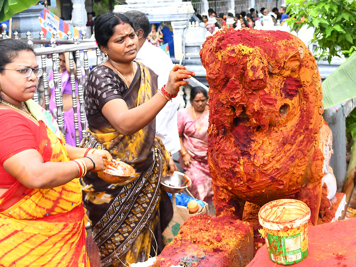 Varalakshmi Vratam performed atop Indrakeeladri Vijayawada20