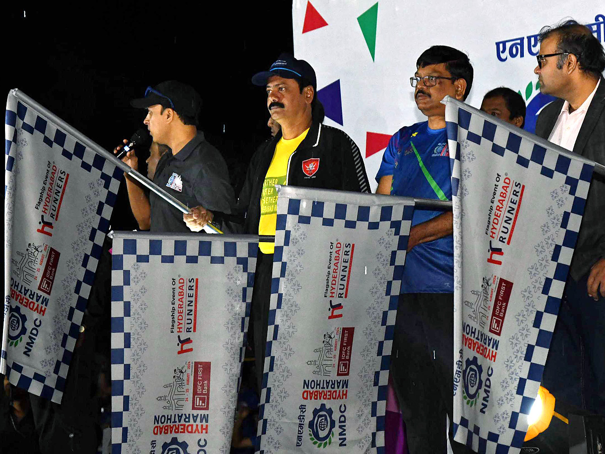 Hyderabad Marathon 2024: 5K Run At PEOPLE'S PLAZA Photos19