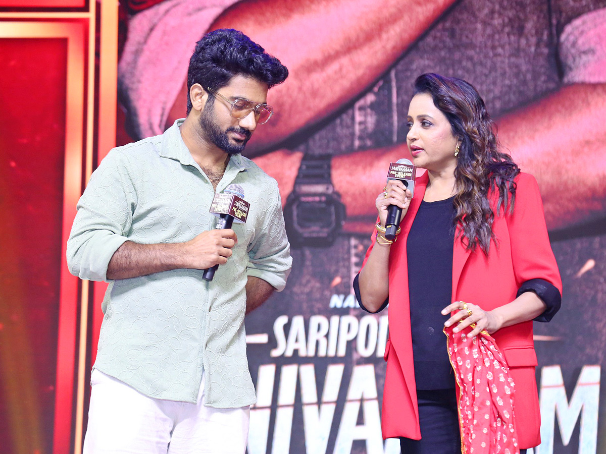 Saripodhaa Sanivaaram Pre-Release Event Photos26