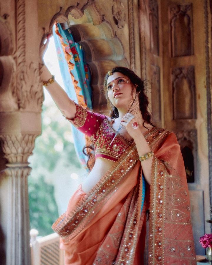 Tollywood actress tamannaah Bhatia stunning looks as modern Radha11