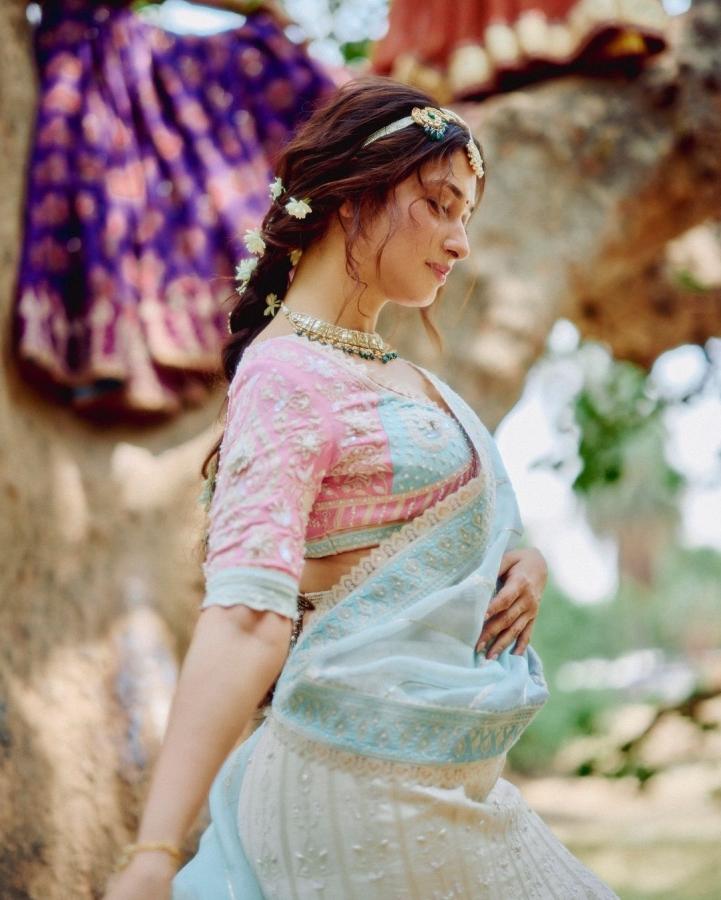Tollywood actress tamannaah Bhatia stunning looks as modern Radha8
