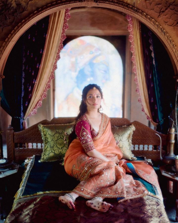 Tollywood actress tamannaah Bhatia stunning looks as modern Radha10