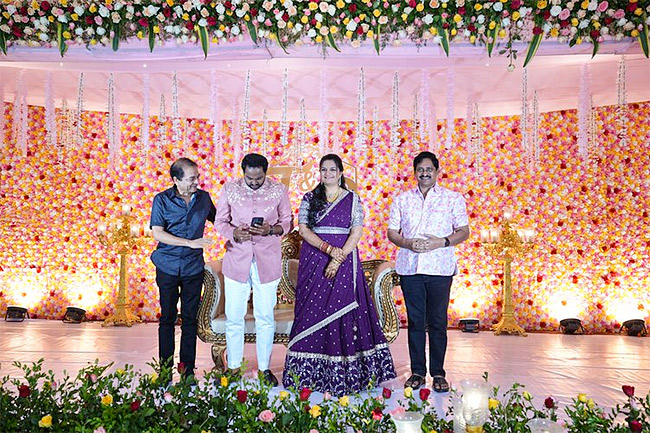Ramajogayya Sastry Son Saiteja Wedding Reception HD11