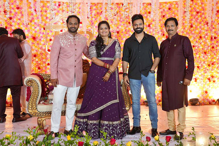 Ramajogayya Sastry Son Saiteja Wedding Reception HD19