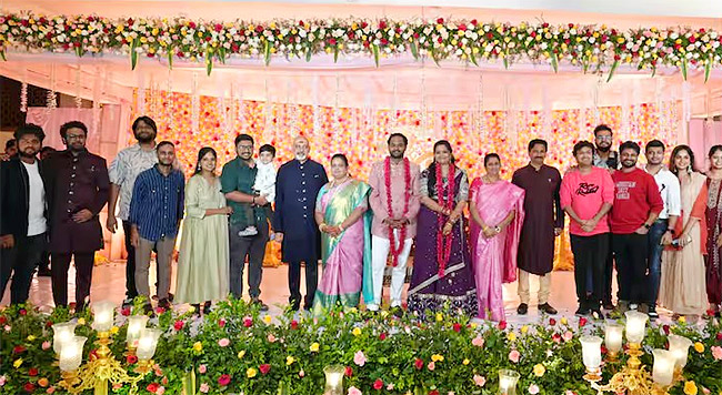 Ramajogayya Sastry Son Saiteja Wedding Reception HD8