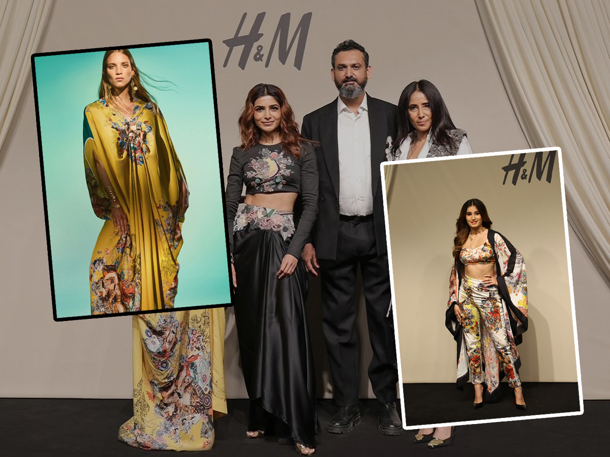Anamika Khanna Fashion H&M Limited Fashion Collection Photos Viral1