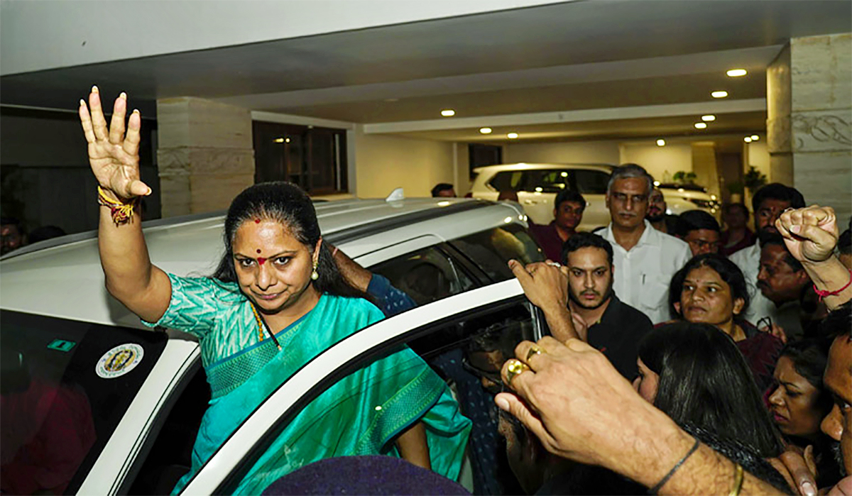Big Relief To BRS MLC Kavitha In Delhi Liquor Case Time Line Photos12