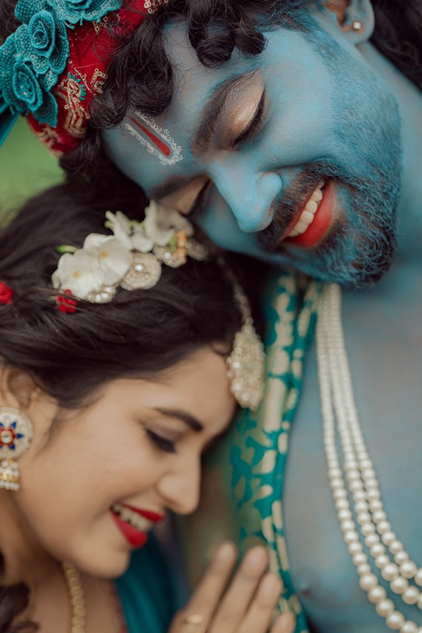 Bigg Boss Beauty Priyanka Jain Krishnashtami Celebration Photos4