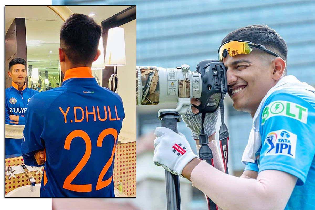 indian cricketer yash dhull photos1