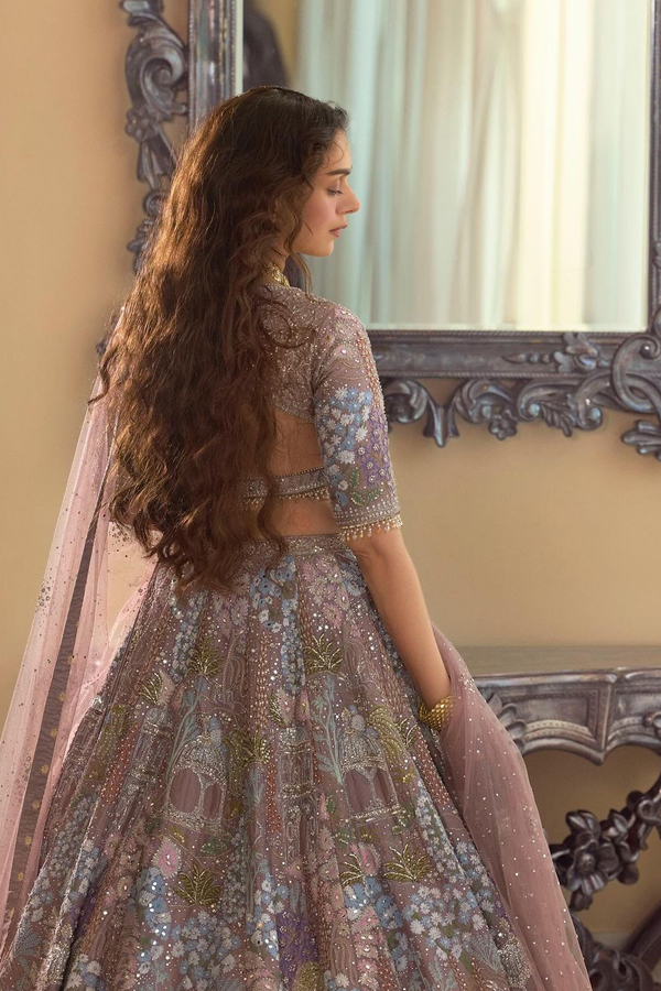 Aditi Rao Hydari Grand Look In Designer Ghagra Photos Viral6