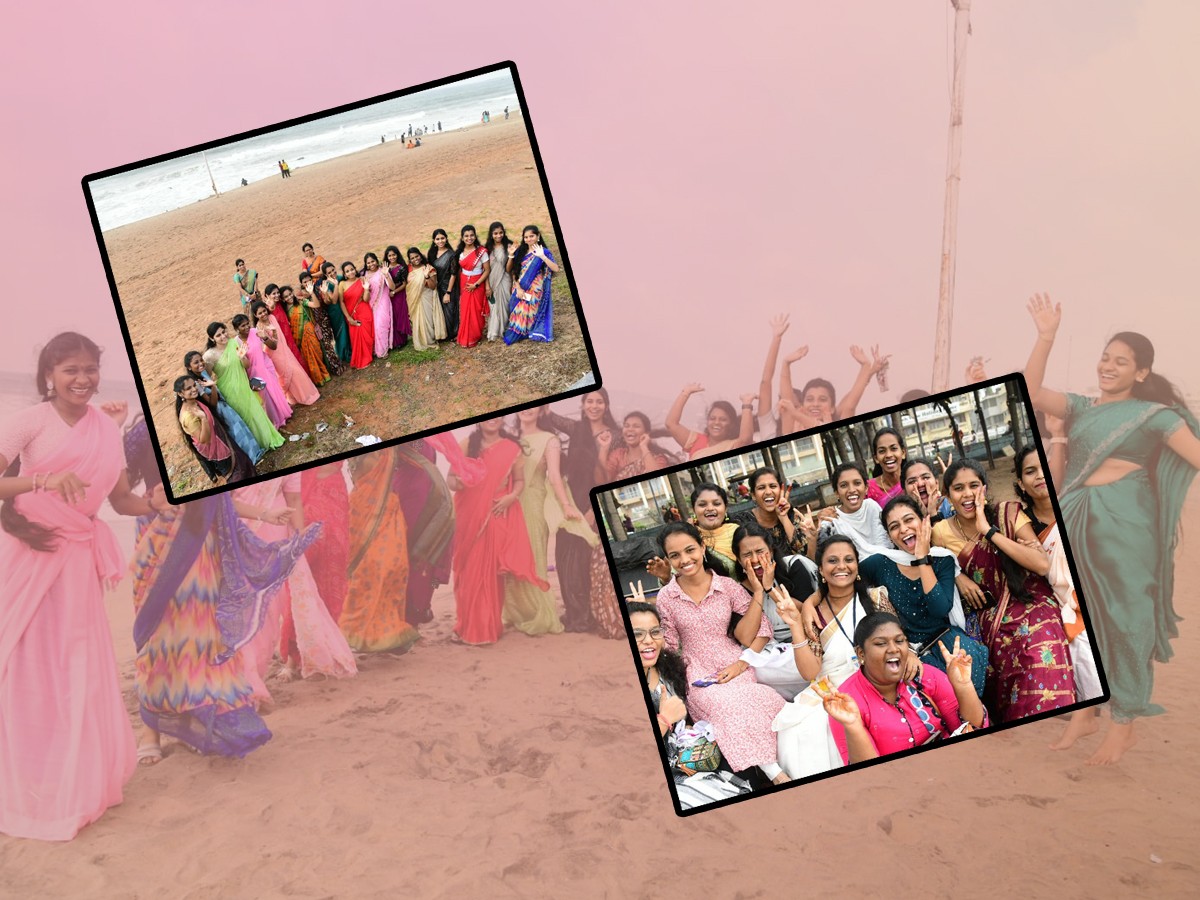 Students Buzz At Visakha Beach On Friendship Day1