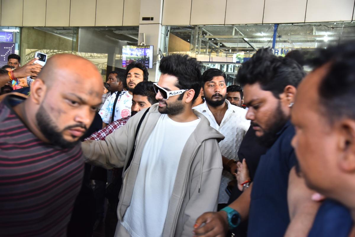 Ram Pothineni Double iSmart Movie Trailer Launch Event Photos2