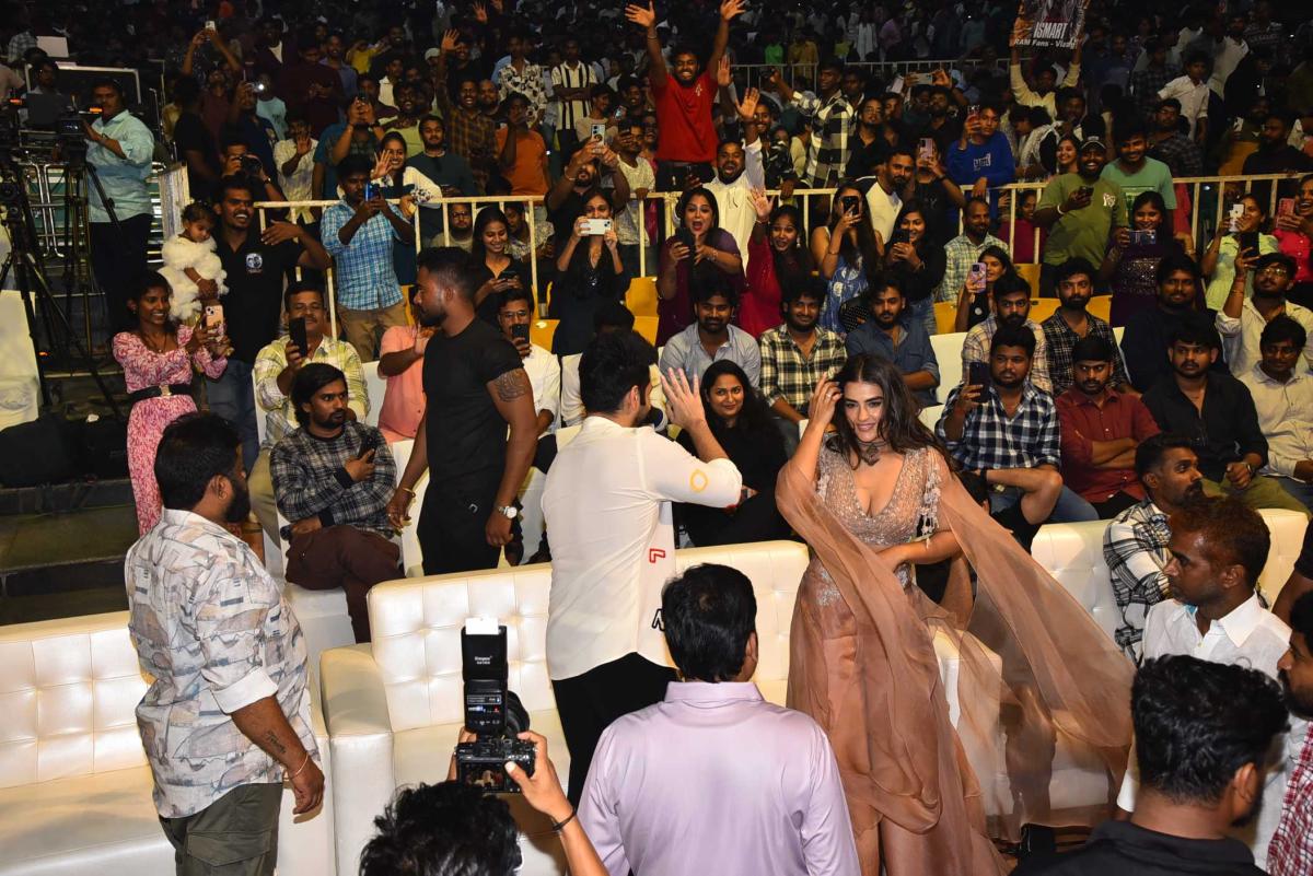 Ram Pothineni Double iSmart Movie Trailer Launch Event Photos8