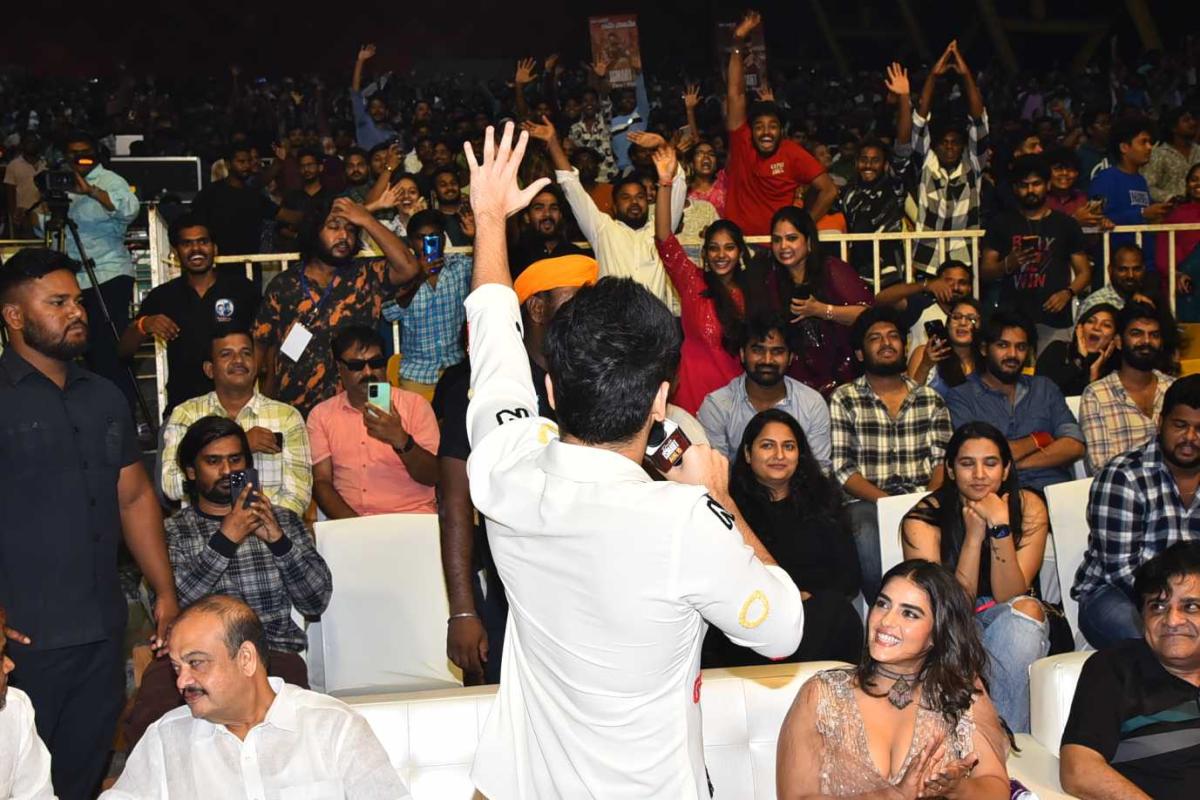 Ram Pothineni Double iSmart Movie Trailer Launch Event Photos11