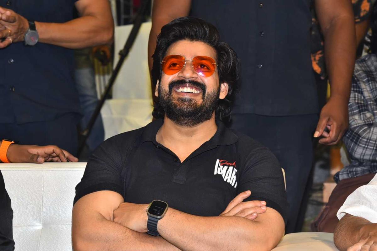 Ram Pothineni Double iSmart Movie Trailer Launch Event Photos13