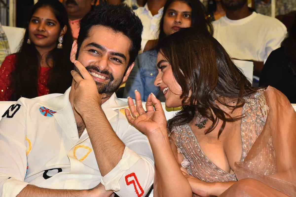 Ram Pothineni Double iSmart Movie Trailer Launch Event Photos33