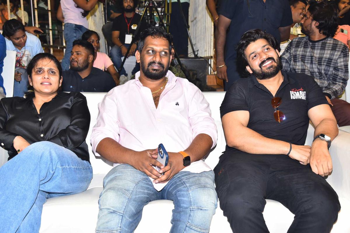 Ram Pothineni Double iSmart Movie Trailer Launch Event Photos35